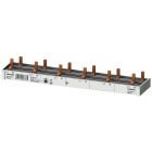 SIEMENS - Sbarra di collegamento a punte compatta, 10mm² collegamento 1p/N 6x AFDD + 6x apparecchi compatti 1 UM 5ST36760