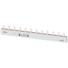 SIEMENS - Sbarra di collegamento a punte 16mm², bifase, 6x (1 fase+N), 214mm sezionabile 5ST3704
