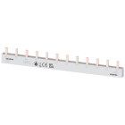 SIEMENS - Sbarra di collegamento a punte 10mm², bifase, 6x (1 fase+N), 214mm sezionabile 5ST3734
