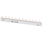 SIEMENS - Sbarra di collegamento a punte 10mm², bifase, 6x (1 fase+N), 214mm sezionabile