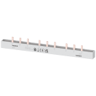 SIEMENS - Sbarra di collegamento a punte 10mm², trifase, 4x (3 fasi+AUX), 214mm sezionabile