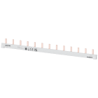 SIEMENS - Sbarra di collegamento a punte, monofase 10 mm², 13 punte, isolamento grigio 5ST3760