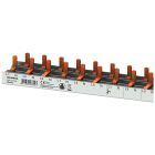 SIEMENS - Sbarra di collegamento a punte 10mm², quadrifase, 60x (1 fase+N), 1060mm sezionabile
