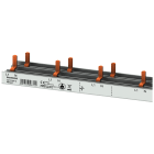 SIEMENS - Sbarra di collegamento a punte 10mm², bifase, 24x (1 fase+N+AUX), 1036mm sezionabile