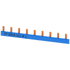SIEMENS - sbarra di collegamento a punte compatta 10 mm2 N (colore blu) interruttore automatico 1/N 1 UM protezione contro i contatti accidentali colore blu ...