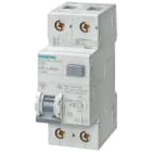 SIEMENS - Interruttore magnetotermico differenziale, 4,5 kA, 1 polo+N, tipo A, 300 mA, car. C, In: 32 A, Un AC: 230 V 5SU16537KK32