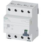 SIEMENS - Interruttore differenziale, a 4 poli, tipo B+, con breve ritardo, In: 63 A, 30 mA 5SV33464KK14