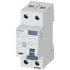 SIEMENS - Interruttore differenziale, a 2 poli, tipo A, In: 40 A, 100 mA, Un AC: 230 V 5SV34146