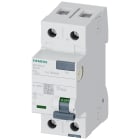 SIEMENS - Interruttore differenziale, a 2 poli, tipo A, In: 25 A, 300 mA, Un AC: 230 V 5SV36126