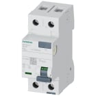 SIEMENS - Interruttore differenziale, a 2 poli, tipo A, selettivo, In: 25 A, 300 mA, Un AC: 230 V