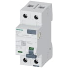 SIEMENS - Interruttore differenziale, a 2 poli, tipo F, selettivo, In: 40 A, 300 mA, Un AC: 230 V 5SV36147