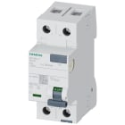 SIEMENS - Interruttore differenziale, a 2 poli, tipo F, selettivo, In: 40 A, 300 mA, Un AC: 230 V 5SV36147