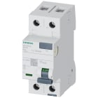 SIEMENS - Interruttore differenziale, a 2 poli, tipo A, In: 63 A, 300 mA, Un AC: 230 V 5SV36166