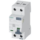 SIEMENS - Interruttore differenziale, a 2 poli, tipo A, selettivo, In: 63 A, 300 mA, Un AC: 230 V 5SV36168