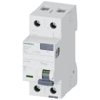SIEMENS - Interruttore differenziale, a 2 poli, tipo AC, In: 16 A, 10 mA, Un AC: 230 V 5SV41110
