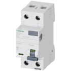 SIEMENS - Interruttore differenziale, a 2 poli, tipo AC, In: 80 A, 30 mA, Un AC: 230 V 5SV43170