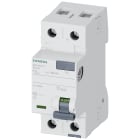 SIEMENS - Interruttore differenziale, a 2 poli, tipo AC, In: 63 A, 100 mA, Un AC: 230 V