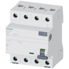 SIEMENS - Interruttore differenziale, a 4 poli, tipo AC, In: 40 A, 500 mA, Un AC: 400 V 5SV47440