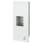 SIEMENS - Cassetta da parete, grigio IP40, per montaggio ad incasso per apparecchi da incasso 2, 5 UM max. larghezza