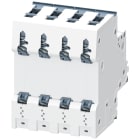 SIEMENS - Interruttore magnetotermico 400 V 10 kA, a 4 poli, C, 10 A, P=70 mm