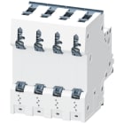 SIEMENS - Interruttore magnetotermico 400 V 10 kA, a 4 poli, C, 10 A, P=70 mm 5SY44107