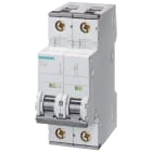 SIEMENS - Interruttore magnetotermico 400 V 15 kA, a 2 poli, B, 50 A, P=70 mm