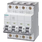 SIEMENS - Interruttore magnetotermico 400 V P=70 mm 25 kA secondo EN 60947-2, a 4 poli, C1 5SY84017