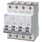 SIEMENS - Interruttore magnetotermico 400 V P=70 mm 25 kA secondo EN 60947-2, a 4 poli, D6 5SY84068