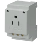 SIEMENS - Presa 15 A/AC 125 V secondo IEC 60083, esecuzione UL tipo NEMA