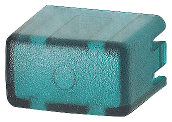 SIEMENS - Set di cappucci per pulsanti 5TE48, set con risp. 5x verde/trasparente 5TG8062