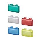 SIEMENS - Set di cappucci per pulsanti 5TE48 e indicatori luminosi 5TE58, set con risp. 10x rosso+verde 5TG8067