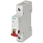 SIEMENS - Interruttore ON/OFF 63 A 1 polo, con leva rossa