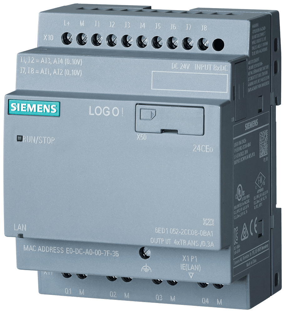 SIEMENS - SIPLUS LOGO! 24CEO 6AG10522CC087BA2