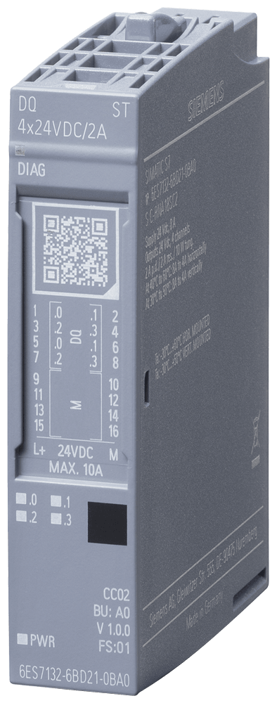 SIEMENS - SIPLUS ET 200SP DQ 4X24VDC/2A ST