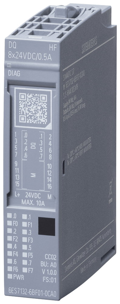 SIEMENS - SIPLUS ET 200SP DQ 8X24VDC/0.5A HF