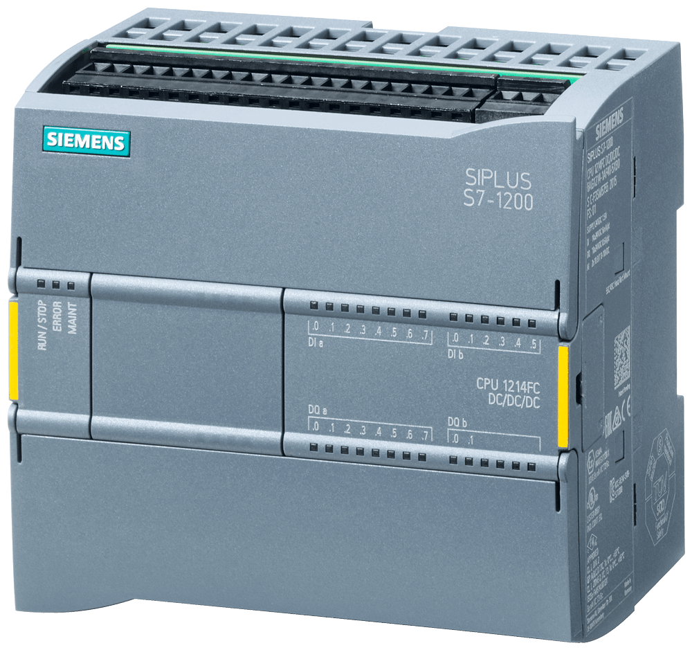SIEMENS - SIPLUS S7-1200 CPU 1214FC DC/DC/relè -25 ... +55 °C con Conformal Coating based on 6ES7214-1HF40-0XB0