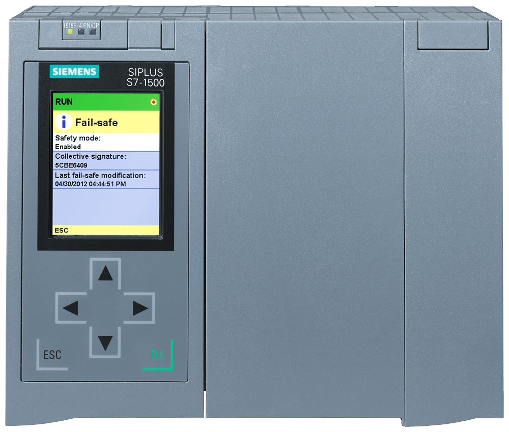 SIEMENS - SIPLUS S7-1500 CPU 1518F-4PN/DP con Conformal Coating based on 6ES7518-4FP00-0AB0 6AG15184FP004AB0