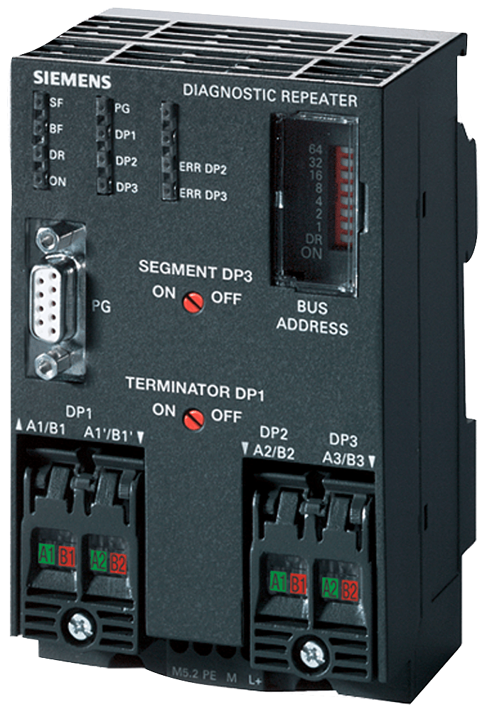 SIEMENS - SIPLUS DP Repeater diagnostico con Conformal Coating based on 6ES7972-0AB01-0XA0