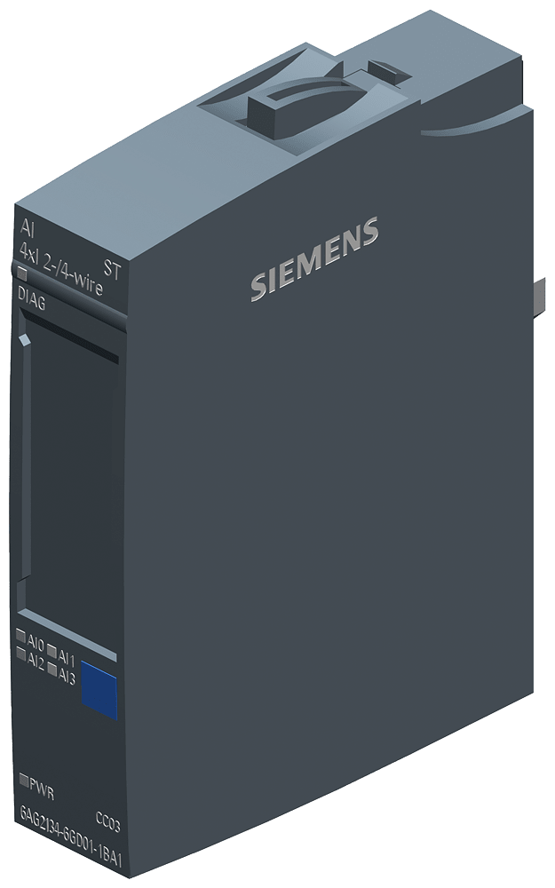 SIEMENS - SIPLUS ET 200SP AI 4xI 2-/4-wire ST T1 RAIL