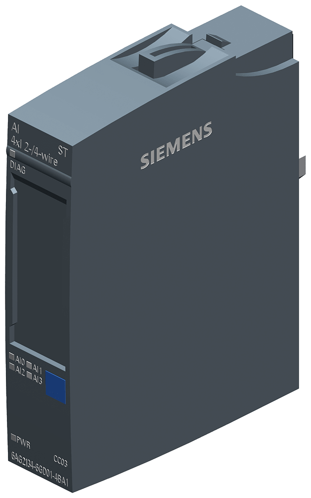 SIEMENS - SIPLUS ET 200SP AI 4xI 2-/4-wire ST TX RAIL
