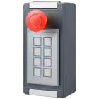 SIEMENS - SIMATIC HMI Elemento di fissaggio IP65, con 2x fori da 22,5, adatto per KP8(F)