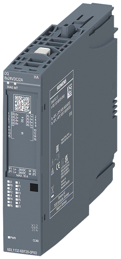 SIEMENS - ET 200SP HA, DQ 8X24VDC/2A HA 6DL11326BF200PK0