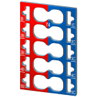 SIEMENS - SIMATIC ET 200SP Targhette identificative a colori CC74 UI 10 6ES71936CP742AA0