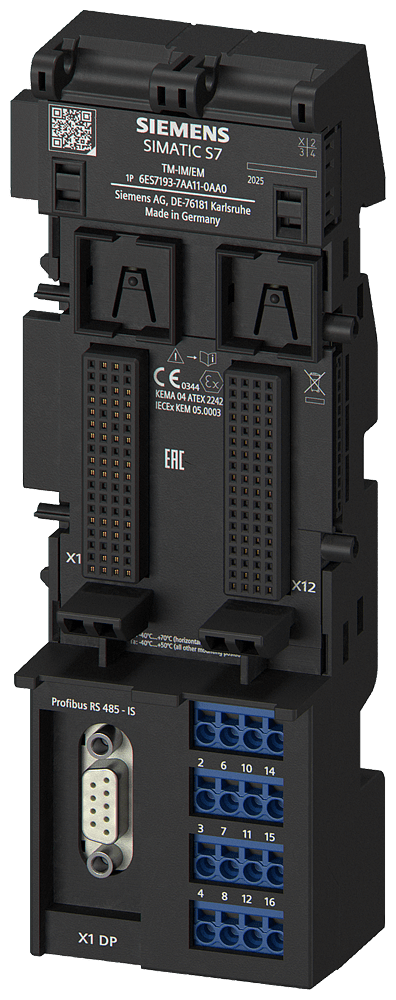 SIEMENS - SIMATIC ET 200iSP TM-IM/EM60P morsetti push-in 6ES71937AA110AA0