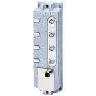 SIEMENS - SIMATIC ET 200AL PD DC 24 V 1x connettore M12-L a 4 poli, 4x prese M8 a 4 poli distribuzione di tensione