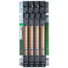 SIEMENS - SIMATIC S7-400 CR3 con 4 posti connettore, lamiera in acciaio Per la realizzazione di unità centrali S7-400 6ES74011DA010AA0