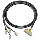 SIEMENS - Cavo tondo a 50 p. con 4 x con. IDC a 16 p. e 1 x connettore IDC a 50 p. L=2,5 m