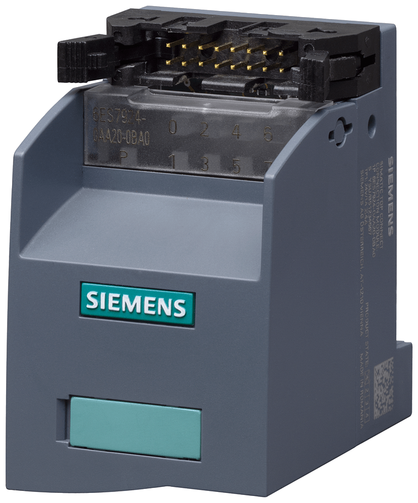 SIEMENS - coperchio custodia per modulo di connessione TP1 8 bit VPE = 4 pezzi 6ES79285AA204AA0