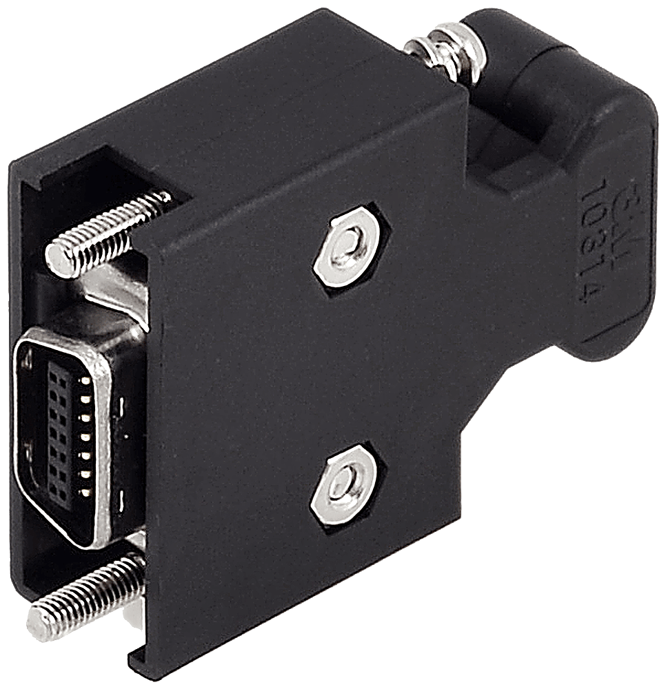 SIEMENS - connettore di segnale 6FX2003-0SB14 per il collegamento a S-1FL6 HI a 14 poli, corpo isolante, MDR attacco a baionetta 14xcontatti femmina (0.05-0....