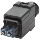 SIEMENS - IE SC RJ POF Plug PRO, connettore FO per il montaggio sul posto con FO in POF 6GK19000MB006AA0